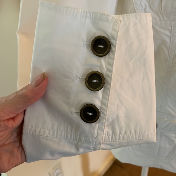 Safari style, utility jacket size 14 MISSING BELT. - Picture 5 of 14